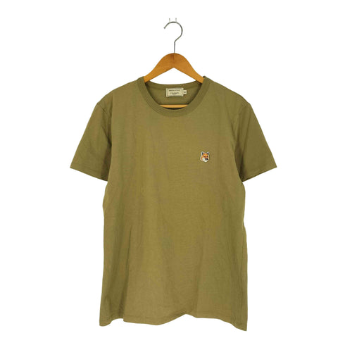 メゾンキツネ MAISON KITSUNE TEE-SHIRT FOX HEAD PATCH ワッペン Tシャツ メンズ import:M