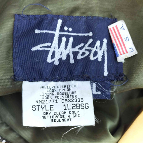 ステューシー Stussy 90s USA製 G-8 WEP JACKET GONZ JACKET ゴンズジャケット メンズ import:L