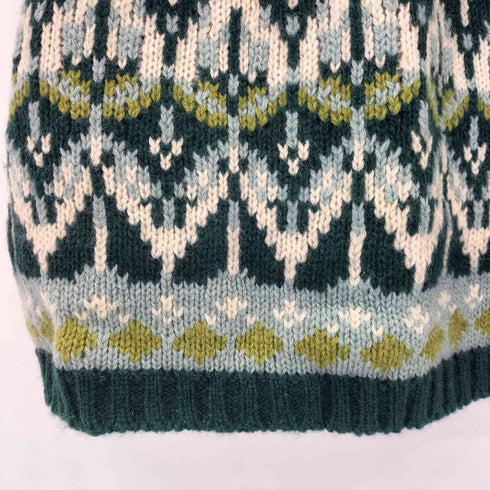 scoop ノルディック柄 マルチカラー スカート レディース