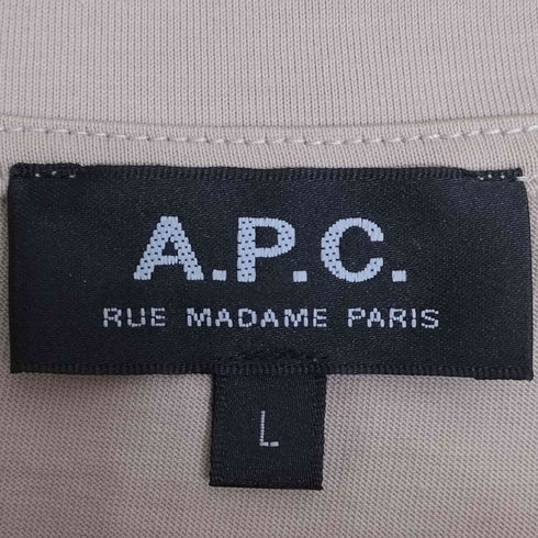 アーペーセー A.P.C. HOMME S/S POCKET ポケットTシャツ メンズ import:L