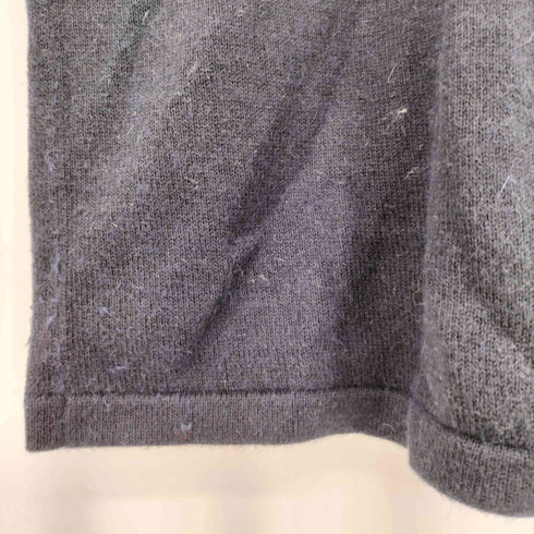 クレージュ courreges フロントロゴ モックネック タイト 半袖ニット レディース 38