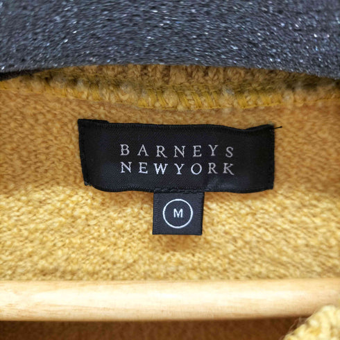 バーニーズニューヨーク BARNEYS NEWYORK パイル地 ウールニット メンズ import:M