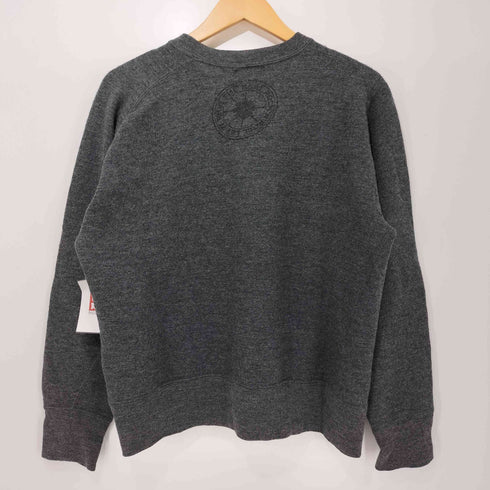 レットイットライド Let it Ride フロント カレッジデザイン クルーネック ニット セーター メンズ JPN:L