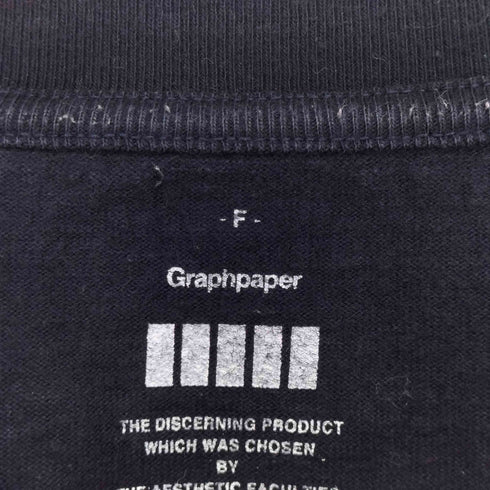 グラフペーパー Graphpaper S/S Oversized Tee メンズ F