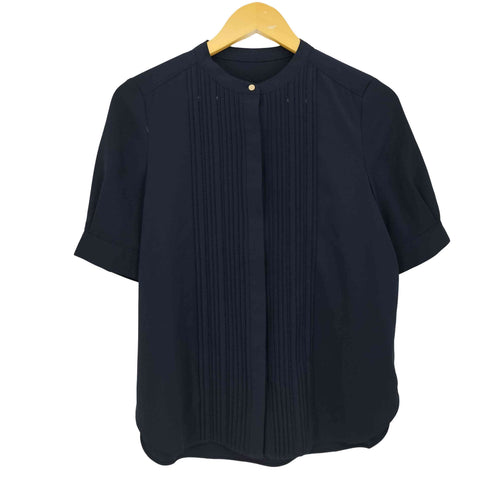ユナイテッドアローズグリーンレーベルリラクシング UNITED ARROWS green label relaxing 25ssピコピンタック ショート スリーブ ブラウス レディース FREE