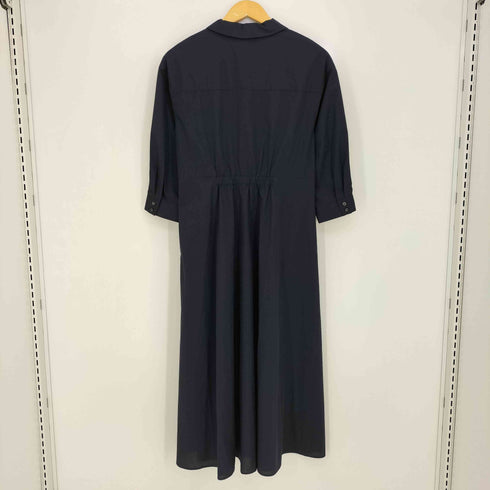 ユナイテッドアローズグリーンレーベルリラクシング UNITED ARROWS green label relaxing 25ss オープンカラー ワンピース レディース