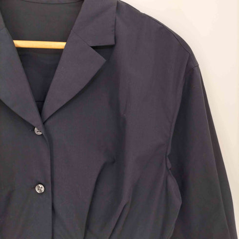 ユナイテッドアローズグリーンレーベルリラクシング UNITED ARROWS green label relaxing 25ss オープンカラー ワンピース レディース
