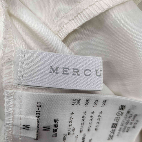マーキュリーデュオ MERCURYDUO 24SS チュール レイヤード ニット ドッキング ワンピース レディース JPN:M