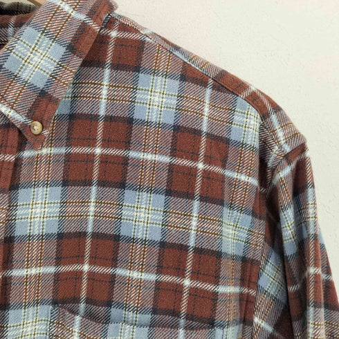 エルエルビーン L.L.Bean 80-90s チェックネルシャツ メンズ import:S