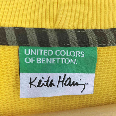 ユナイテッドカラーズオブベネトン UNITED COLORS OF BENETTON キースへリング スウェット メンズ import:XL