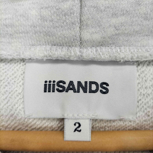 iiiSANDS ロゴプリントプルオーバー メンズ 2