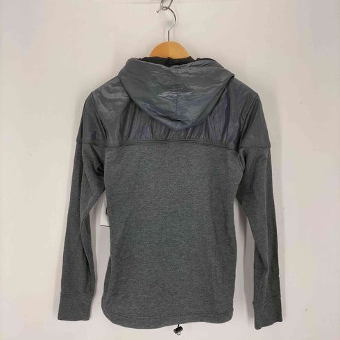 バーバリーブラックレーベル BURBERRY BLACK LABEL 異素材切替 フルジップ ダブルジップパーカー レディース JPN:2