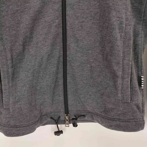 バーバリーブラックレーベル BURBERRY BLACK LABEL 異素材切替 フルジップ ダブルジップパーカー レディース JPN:2