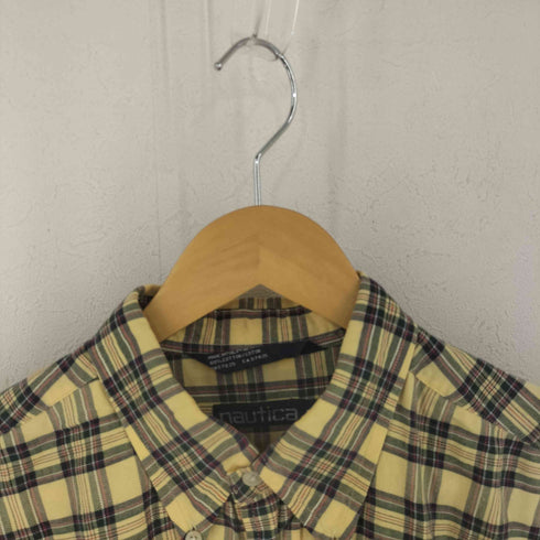 ノーティカ NAUTICA 90s フィリピン製 ボタンダウンチェックシャツ メンズ import:L