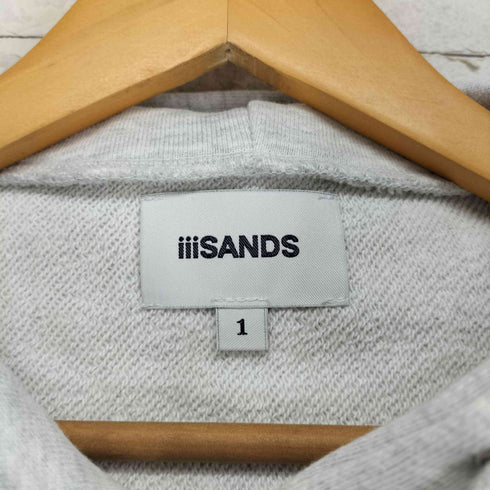 iiiSANDS ロゴプリントプルオーバー メンズ 1