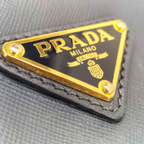 プラダ PRADA 三角 プレート ロゴ 2WAY テスートナイロン トートバッグ レディース