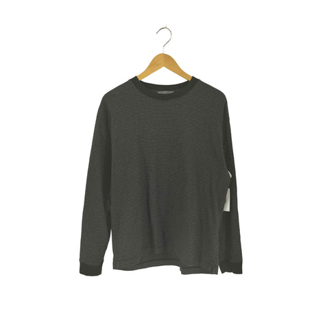 ナノユニバース NANO universe バイオ天竺ボーダーTシャツ メンズ import:L