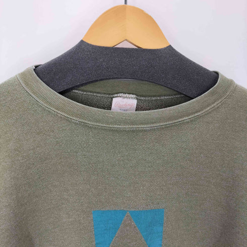 ローリングス rawlings 80-90S USA製 NYSP 企業ロゴ プリント スウェット トレーナー メンズ import:XL