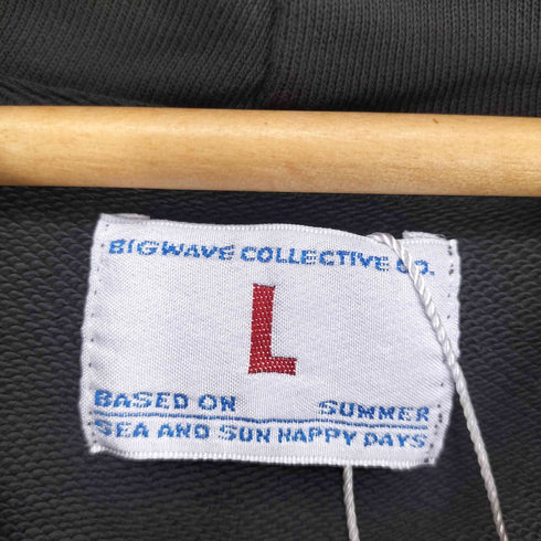 BIGWAVE PEACE OUT HOMIES HOODY メンズ L