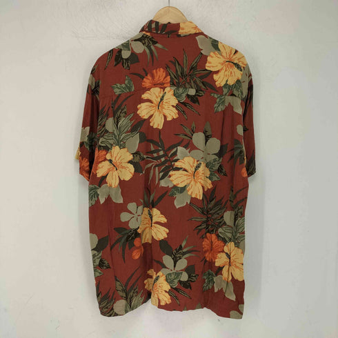 ジェフリービーン GEOFFREY BEENE シルクレーヨン アロハシャツ メンズ import:L