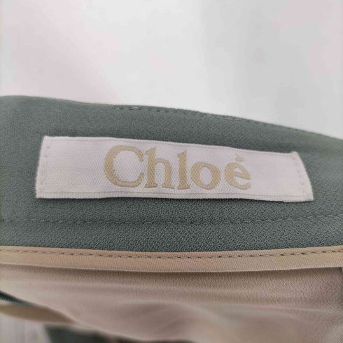 クロエ Chloe シルク混 ミディアム丈 スカート レディース 36