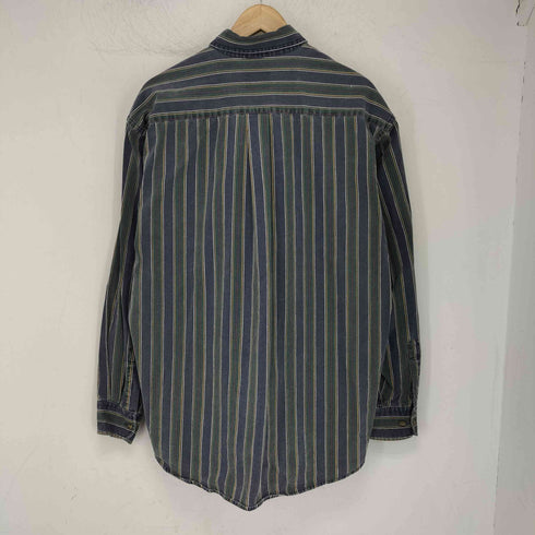 ドッカーズ DOCKERS 00S ボタンダウンストライプシャツ メンズ import:M