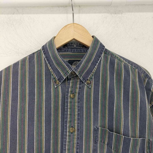 ドッカーズ DOCKERS 00S ボタンダウンストライプシャツ メンズ import:M