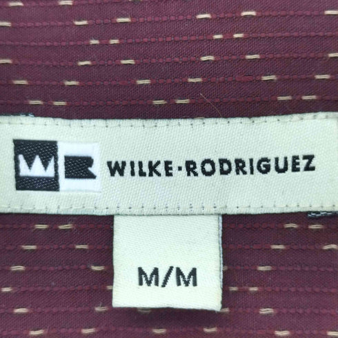 wilke rodriguez 90S 香港製 刺繍 シャツ メンズ import:M