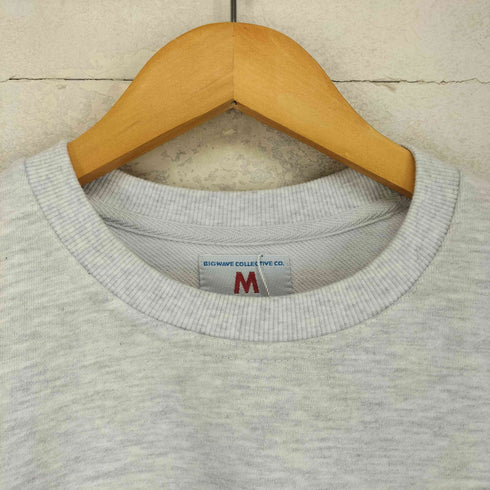 BIGWAVE BEST IN UNIVERSE TATTOO SWEATSHIRT (WHITE MELANGE) メンズ M