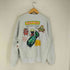 BIGWAVE BEST IN UNIVERSE TATTOO SWEATSHIRT (WHITE MELANGE) メンズ L