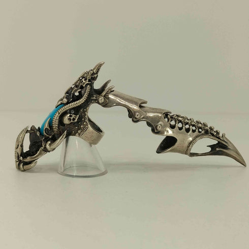 William Llewellyn Griffiths H.R. GIGER アーマーリング シルバー925 メンズ 10号