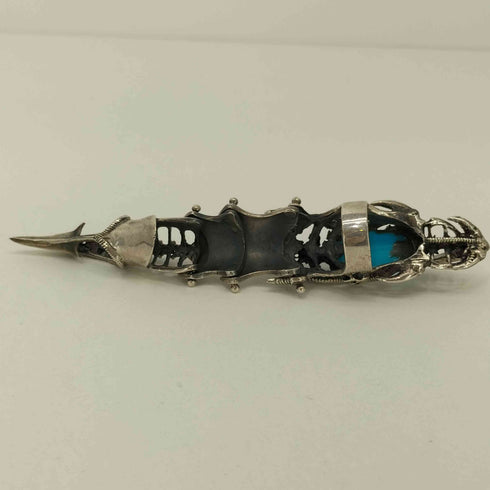 William Llewellyn Griffiths H.R. GIGER アーマーリング シルバー925 メンズ 10号