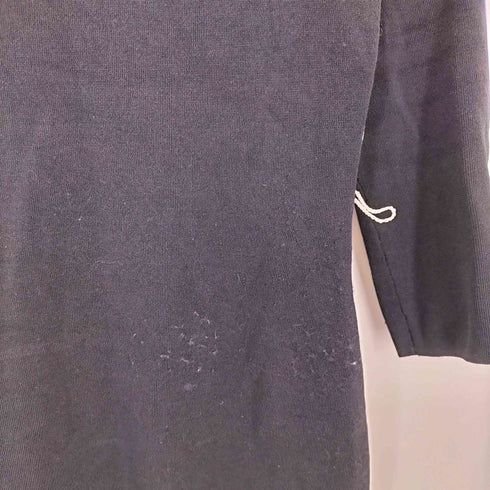 ローレンラルフローレン LAUREN RALPH LAUREN サイドラインニットフレアワンピース レディース JPN:M