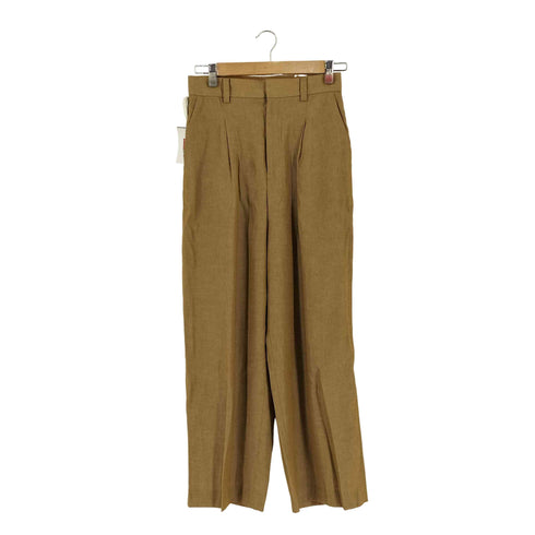 ロペマドモアゼル ROPE mademoiselle リネンセンタープレスパンツ レディース FR:38-40