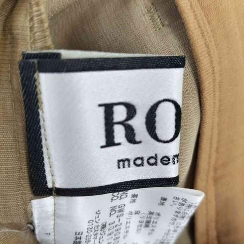 ロペマドモアゼル ROPE mademoiselle リネンセンタープレスパンツ レディース FR:38-40