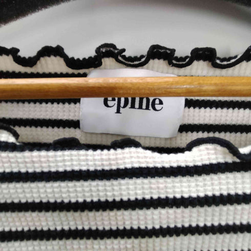 エピヌ epine サーマルワンピース ボーダー レディース