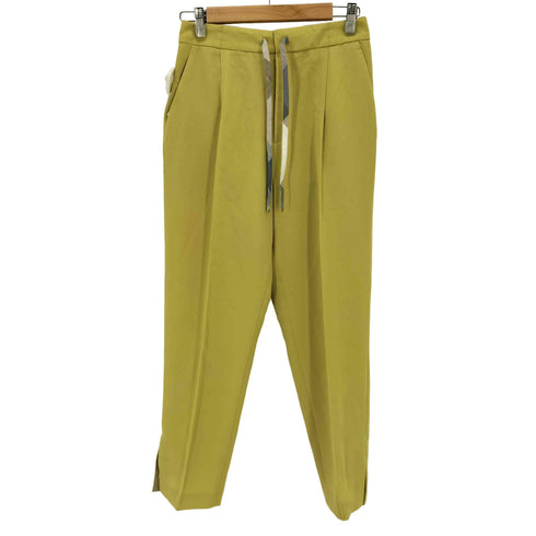 ブルーレーベルクレストブリッジ BLUE LABEL CRESTBRIDGE ドライツイルテーパードパンツ レディース JPN:38