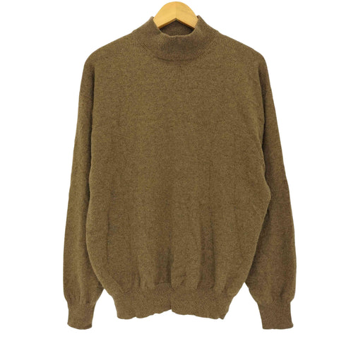 カシミヤ CASHMERE カシミヤ100 モックネックニット レディース LL