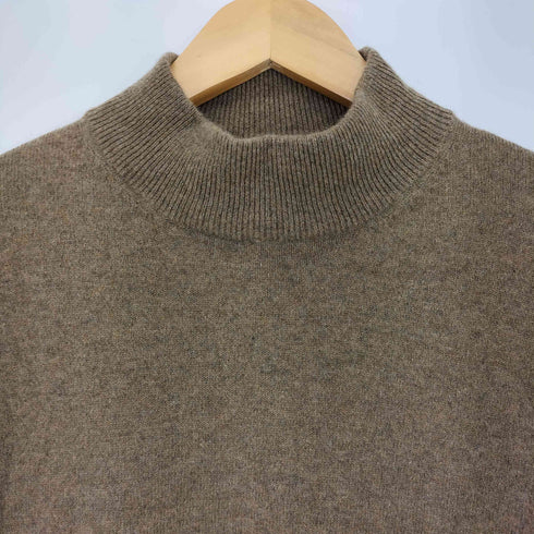 カシミヤ CASHMERE カシミヤ100 モックネックニット レディース LL