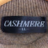 カシミヤ CASHMERE カシミヤ100 モックネックニット レディース LL