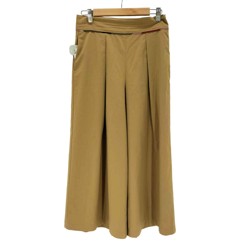 ブルーレーベルクレストブリッジ BLUE LABEL CRESTBRIDGE ウエストゴム タックガウチョパンツ レディース JPN:38
