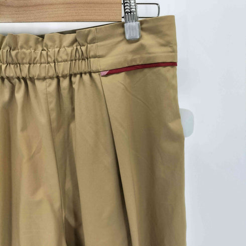 ブルーレーベルクレストブリッジ BLUE LABEL CRESTBRIDGE ウエストゴム タックガウチョパンツ レディース JPN:38