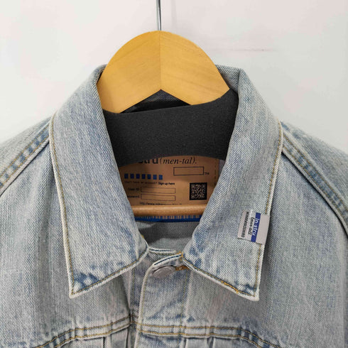 メゾンミハラヤスヒロ Maison MIHARA YASUHIRO BLEACH DENIM JACKET メンズ JPN:46