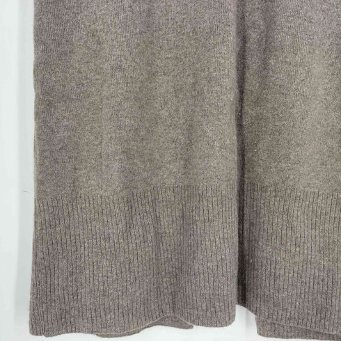 グリーンレーベルリラクシング GREEN LABEL RELAXING Vネック アンゴラ カシミヤ混ウール ナイロン ニットワンピース レディース