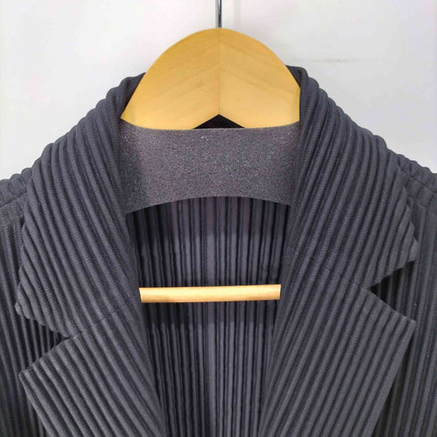 オムプリッセイッセイミヤケ HOMME PLISSE ISSEY MIYAKE BASICS プリーツジャケット メンズ JPN:2