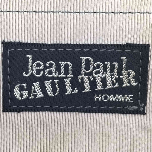 ジャンポールゴルチエ Jean Paul GAULTIER ナイロンコーティング メタルフレーム クラッチバッグ メンズ
