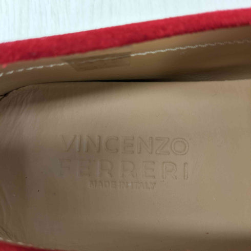 VINCENZO FERRERI イタリア製 スエードコインローファー ドライビングシューズ メンズ 6