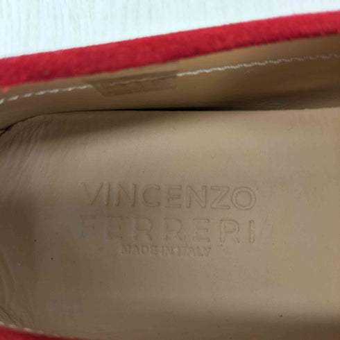 VINCENZO FERRERI イタリア製 スエードコインローファー ドライビングシューズ メンズ 6
