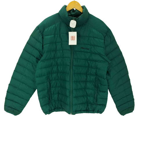 マーモット MARMOT 800 FILL ロゴ 刺繍 ダウン ジャケット メンズ import:XL
