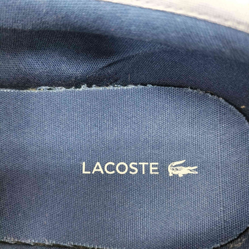 ラコステ LACOSTE ワンポイントロゴ スリッポン メンズ EUR:42